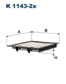 Фільтр салону FILTRON K 1143-2X