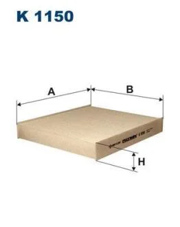 Фiльтр салону FILTRON K 1150