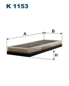 Фильтр, воздух во внутренном пространстве FILTRON K 1153