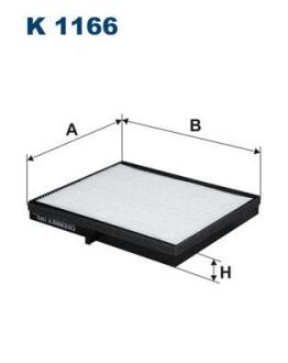 Фiльтр салону FILTRON K 1166