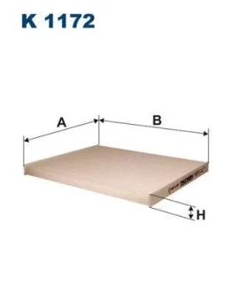 Фiльтр салону FILTRON K 1172