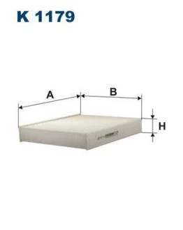 Фильтр салона PSA C3/DS3/2008/207/208 07- упак.2шт. FILTRON K 1179-2X