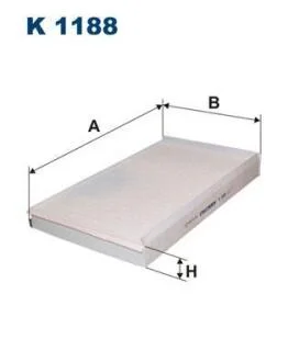 Фiльтр салону FILTRON K 1188