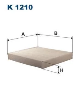 Фiльтр салону FILTRON K 1210