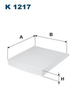 Фiльтр салону FILTRON K 1217