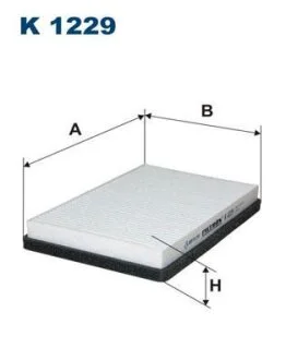 Фильтр салона ВАЗ KALINA FILTRON K 1229