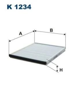 Фильтр салона GM AVEO 06- FILTRON K 1234