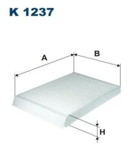 Фильтр салона LR/VOLVO FREELANDER/EVOQUE/S60/S80/V60/V70/XC60 05- FILTRON K 1237