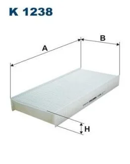 Фiльтр салону FILTRON K 1238