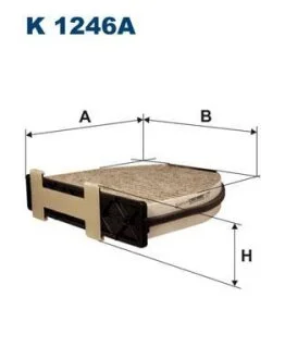 Фильтр, воздух во внутренном пространстве FILTRON K 1246A
