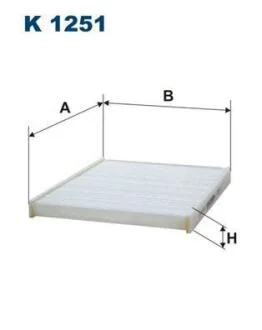 Фiльтр салону FILTRON K 1251