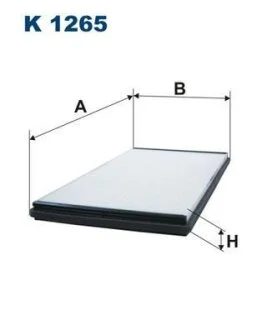 Фильтр салона BMW X5(E53) 00- FILTRON K 1265