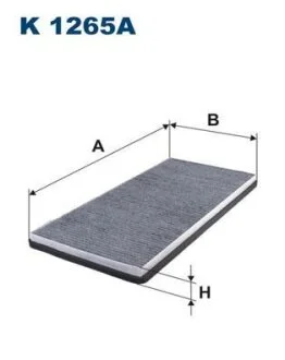 Фильтр, воздух во внутренном пространстве FILTRON K 1265A