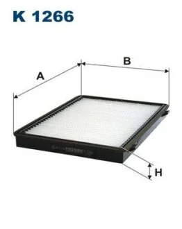 Фильтр салона OPEL CAPTIVA/ANTARA/ANTARA 05- FILTRON K 1266