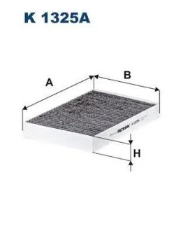 Фiльтр салону вугiльний FILTRON K 1325A