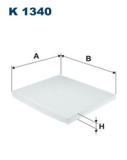 Фильтр салона HYUNDAI/KIA SANTA FE/OPTIMA 12- FILTRON K 1340