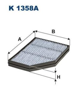 Фільтр салону FILTRON K 1358A