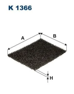 Фільтр салону FILTRON K 1366