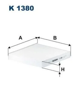 Фильтр салона IVECO DAILY 14- FILTRON K 1380