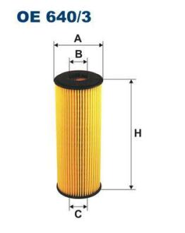 Фiльтр масляний FILTRON OE 640/3