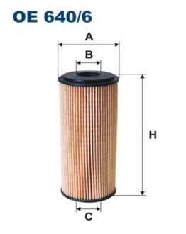 Фильтр масляный MB A/B CLASS FILTRON OE 640/6