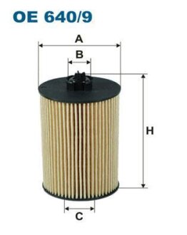 Фильтр масляный MB W169/W245 04- 1.5-2.0 FILTRON OE 640/9