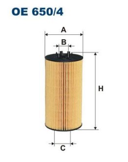 Фильтр масляный AUDI A4/A6/A8 -10 4.2 FILTRON OE 650/4