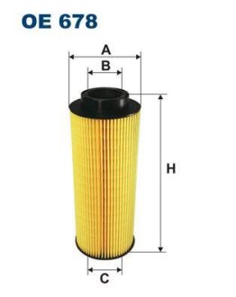 Фільтр масляний FILTRON OE 678