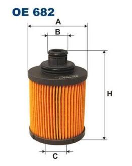 Фiльтр масляний FILTRON OE 682