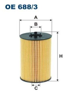 Фільтр масляний FILTRON OE 688/3