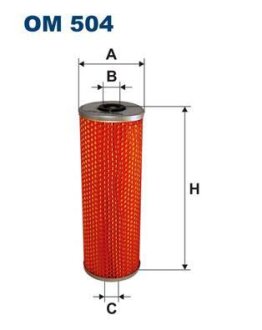 Фільтр масляний FILTRON OM 504