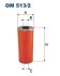 Фильтр масляный MB 917 MAN F2000, F90, TGS I, TGX I, MERCEDES LK/LN2, MK, UNIMOG D2066LF22-OM382.950 01.84 FILTRON OM 513/2 (фото 1)