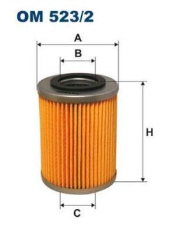 Фільтр масляний FILTRON OM 523/2