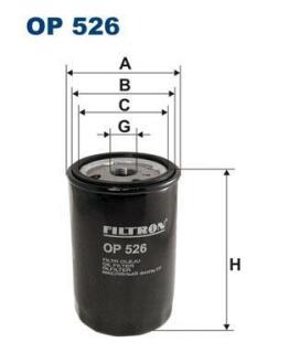 Фiльтр масляний FILTRON OP 526