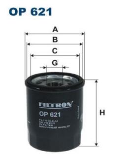 Фiльтр масляний FILTRON OP 621