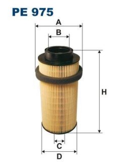 Фильтр топливный FILTRON PE 975