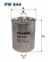 Паливний фільтр RVI C, G, MANAGER, TBH, TR, DAF 400, 400-SERIE, VOLVO 340-360, ARO 10, 240-244, CITROEN BX, C15, C15/MINIVAN, C25, C35, CX I, CX II, VISA, XM 161(XUD7)-YTT 05.71-12.08 FILTRON PM 844 (фото 1)