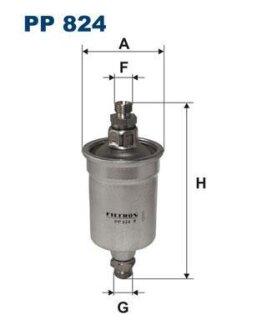 Фильтр топливный в сборе FILTRON PP 824