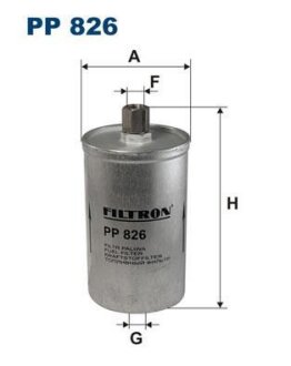 Фільтр палива WF8028WIX KL2 HNGH84WK02 WK853/1 0 450 905 066 FILTRON PP 826