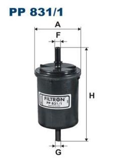 Фiльтр паливний FILTRON PP 831/1