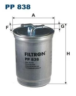 Фiльтр паливний FILTRON PP 838