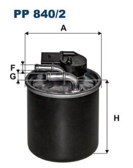Топливный фильтр FILTRON PP 840/2