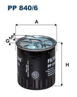 Фiльтр паливний FILTRON PP 840/6