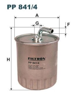 Фильтр топливный MB C(W203)/CLK(A/C209)/G(W461/W463)/M(W163) -06 FILTRON PP 841/4