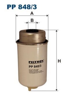 Топливный фильтр FILTRON PP 848/3