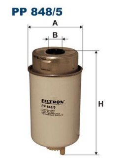 Фiльтр паливний FILTRON PP 848/5