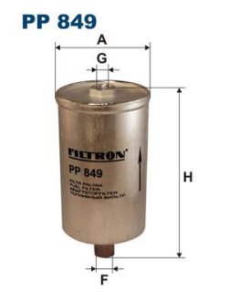 Фильтр топливный AUDI 100/A6 -97 FILTRON PP 849