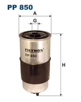 Фильтр топливный VAG 80/100/A4/A6/PASSAT -01 1.6-2.5 DIESEL FILTRON PP 850