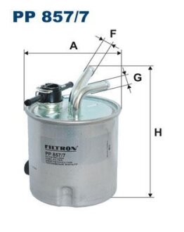 Фільтр палива FILTRON PP 857/7