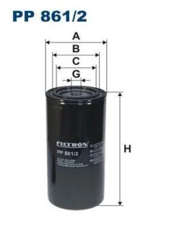 Фільтр FILTRON PP 861/2